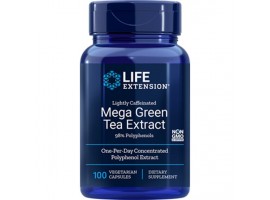 Life Extension Mega Green Tea Extract (Lightly Caffeinated), 100 vegetarian capsules